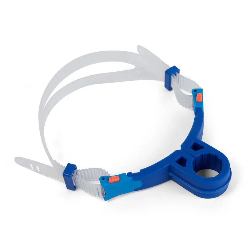 Speedo Center Snorkel Blue/Orange-1